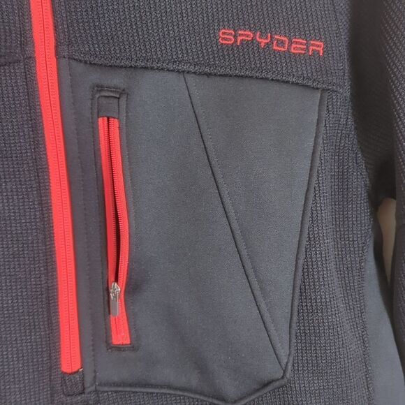 Spyder Ski Top Black Size  Small NWOT - Picture 3 of 9